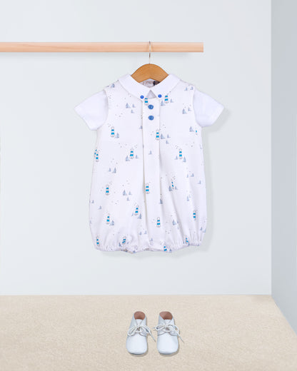 William Jersey Lighthouse Romper - Romper
