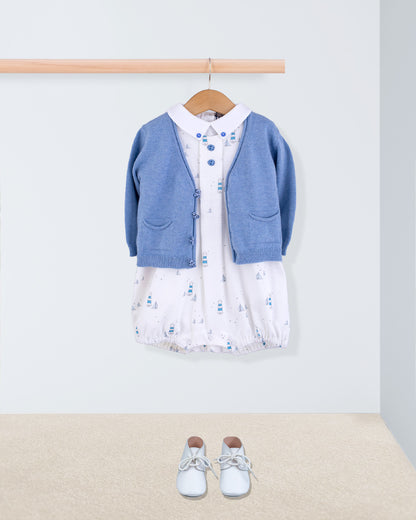 William Jersey Lighthouse Romper - Romper