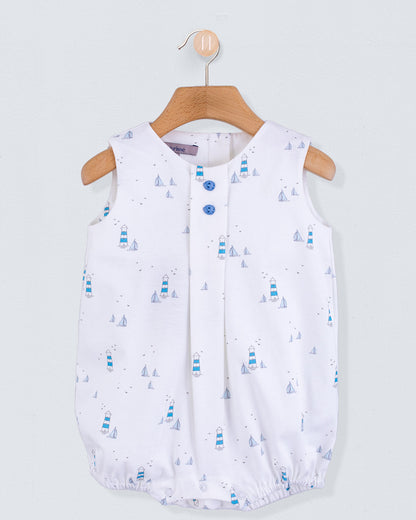William Jersey Lighthouse Romper - Romper