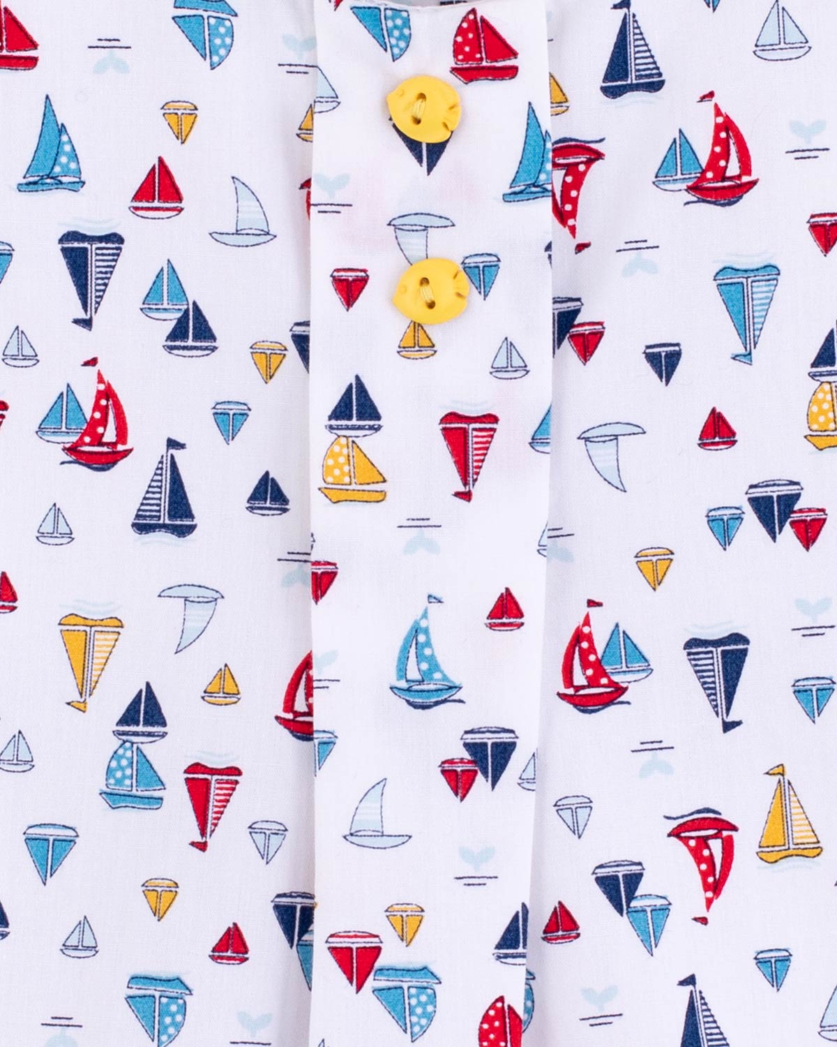 William Colorful Sailboats Romper - Romper