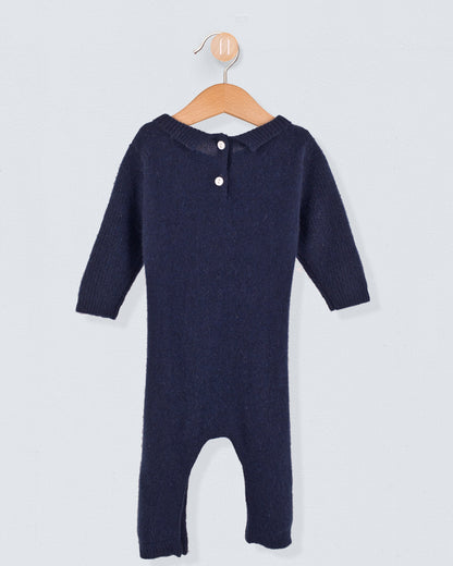 Winston Navy Cashmere Knit - Romper